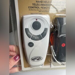 Hampton Bay White Remote Control